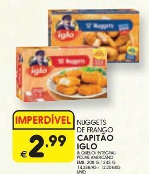 Meu Super Nuggets de frango iglo promoção