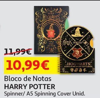 Auchan Bloco de notas harry potter promoção
