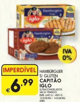 Meu Super Hambúrguer iglo promoção