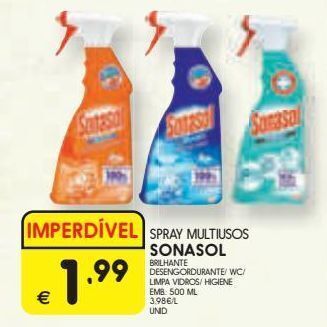 Meu Super Limpadores sonasol promoção
