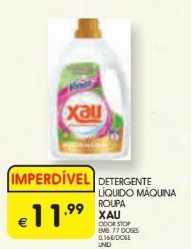 Detergente líquido xau