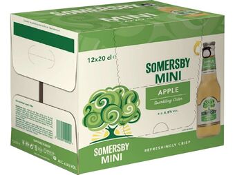Auchan Sidra somersby pack 12x0.20l promoção