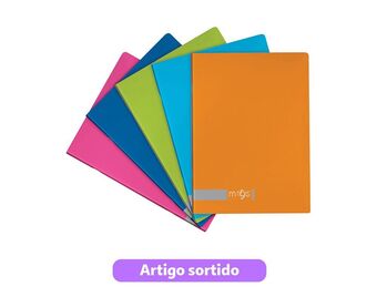 Auchan Caderno agrafado mitos promoção