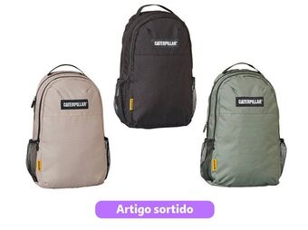 Auchan Mochila caterpillar promoção