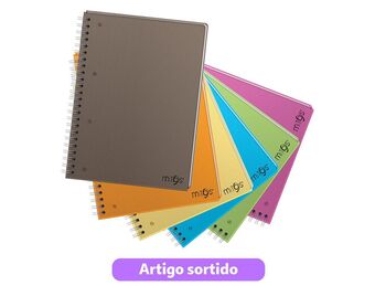 Auchan Caderno espiral mitos promoção