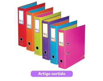 Auchan Pasta arquivo duo mitos lombada larga a4 promoção