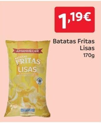 Amanhecer Batata chips amanhecer promoção