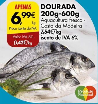 Pingo Doce Dourada promoção