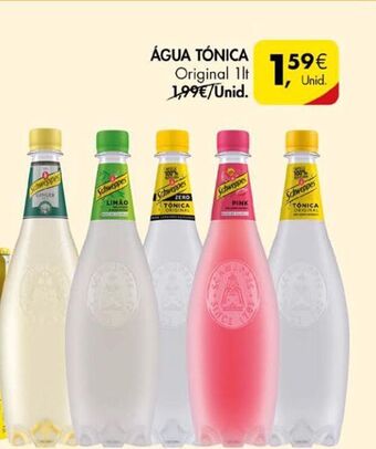 Pingo Doce Água tônica schweppes promoção