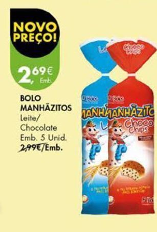 Pingo Doce Bolo manhãzitos promoção