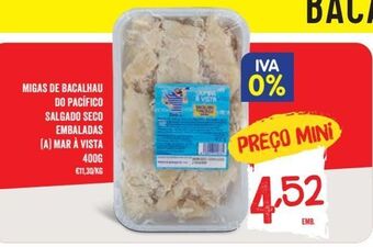 Minipreço Bacalhau promoção