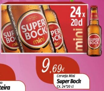 Miranda Supermercados Cerveja super bock promoção