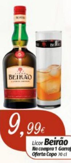 Miranda Supermercados Licor beirão promoção