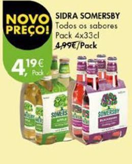 Pingo Doce Sidra somersby promoção