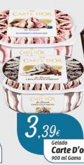 Miranda Supermercados Gelados carte d'or promoção