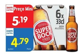 Minipreço Cerveja super bock promoção