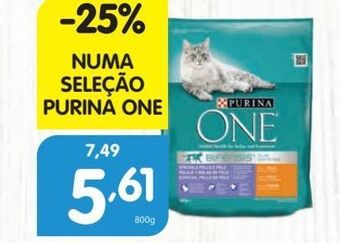 Minipreço Ração para gatos purinaone promoção