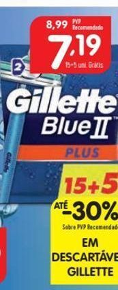 Minipreço Barbear gillette promoção