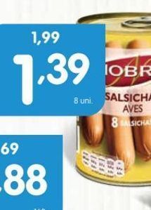 Minipreço Salsicha nobre promoção