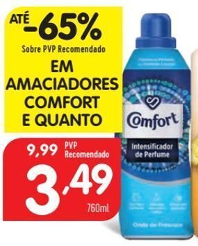 Minipreço Amaciador comfort promoção