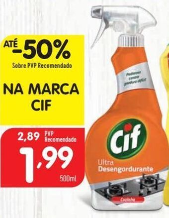 Minipreço Limpadores cif promoção