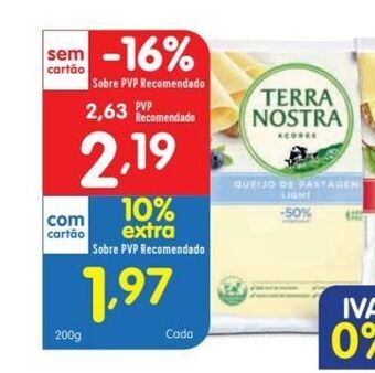 Minipreço Queijos terra nostra promoção