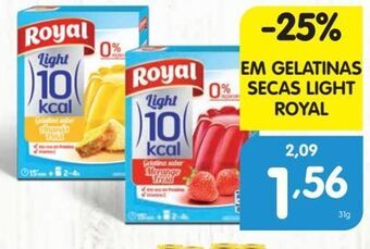 Minipreço Gelatina royal promoção