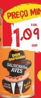 Minipreço Salsicha promoção