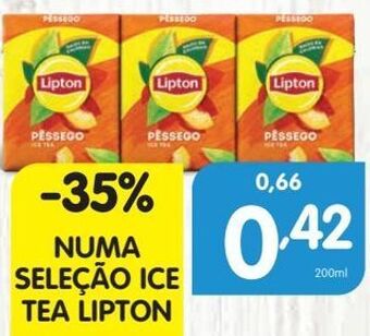 Minipreço Chá gelado lipton promoção