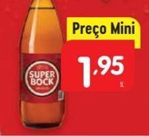 Minipreço Cerveja super bock promoção
