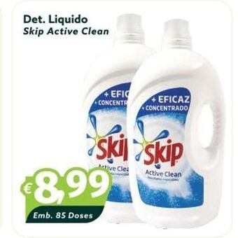 Roque Supermercados Detergente líquido skip promoção