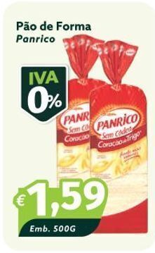 Roque Supermercados Pão de forma panrico promoção