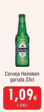 Froiz Cerveja heineken promoção