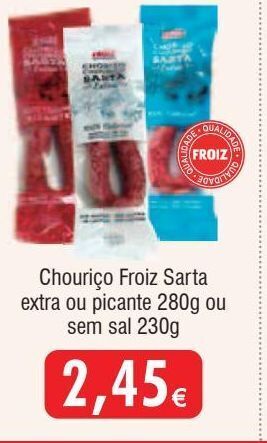 Froiz Chouriço froiz promoção