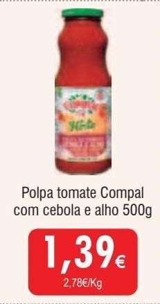 Froiz Polpa de tomate compal promoção