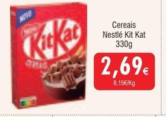 Froiz Cereais kit kat promoção