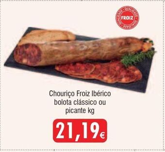 Froiz Chouriço froiz promoção