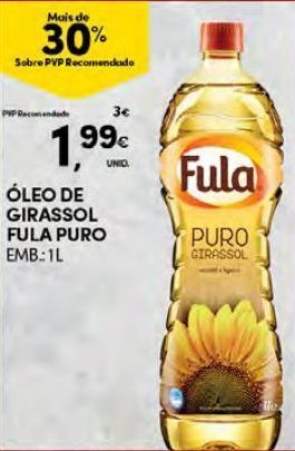 Continente Bom dia Óleo de girassol fula promoção