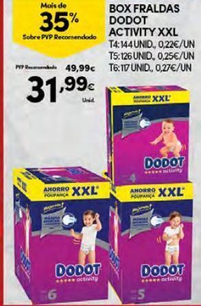 Continente Bom dia Fraldas dodot promoção