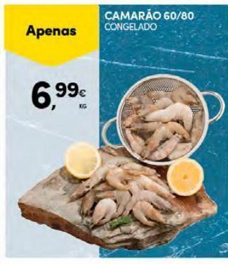 Continente Bom dia Camarão congelado promoção