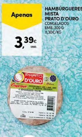 Continente Bom dia Hambúrguer promoção