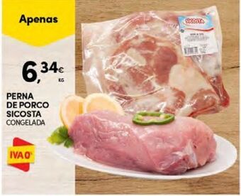 Continente Bom dia Carne suína promoção