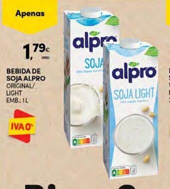 Bebida de soja alpro