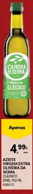 Continente Bom dia Azeite virgem oliveira da serra promoção