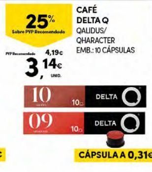 Continente Bom dia Café delta q promoção