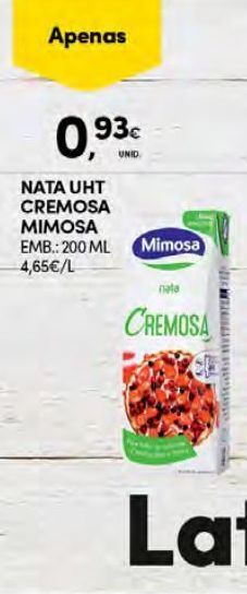 Continente Bom dia Laticínio mimosa promoção