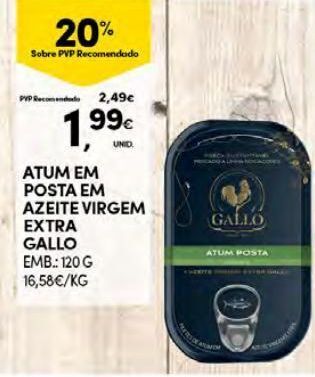 Continente Bom dia Atum gallo promoção