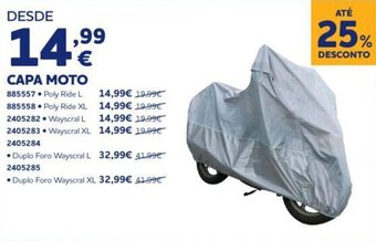 Norauto CAPA MOTO promoção