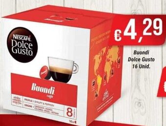 Buondi Dolce Gusto 16 Unid.