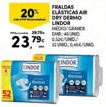 Continente Bom dia Fraldas lindor promoção